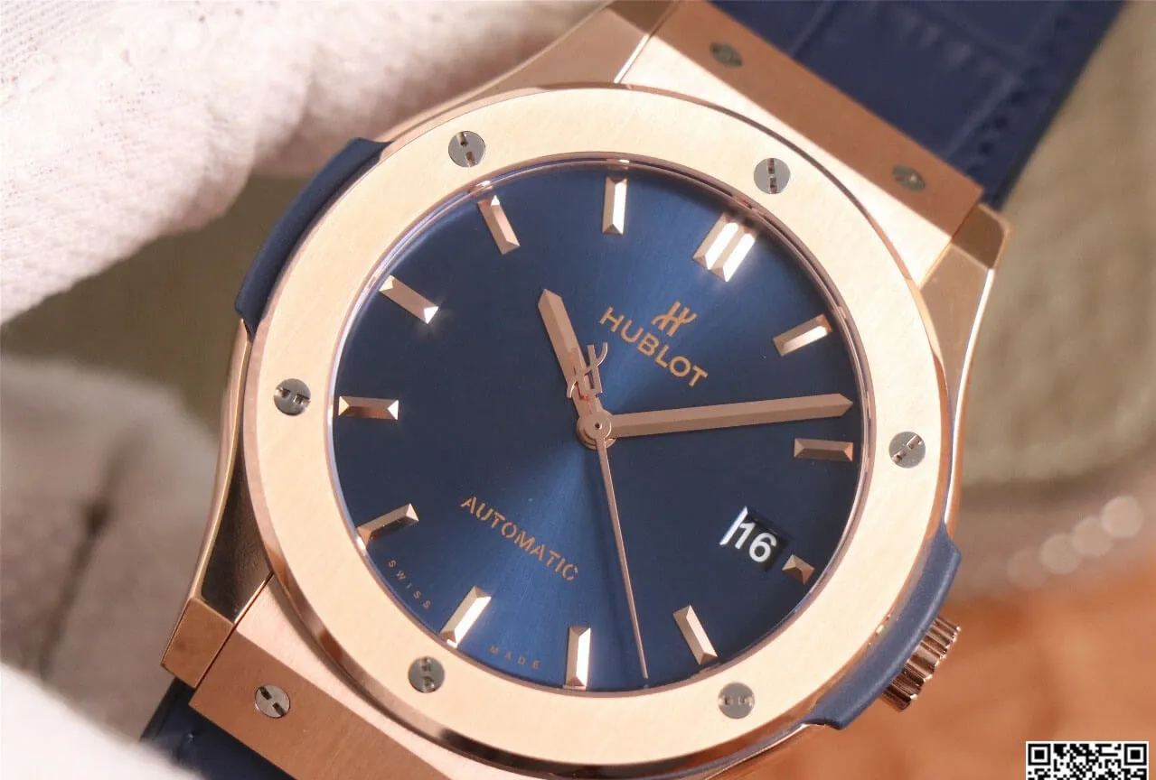 Hublot Classic Fusion 511.OX.7180.LR WWF Factory 1:1 Best Edition Replica Watch Blue Dial